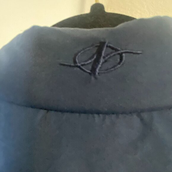 NordicTrack Women's Hooded Vest Medium Navy Blue Polyester Outdoor Sportswear - Picture 9 of 9